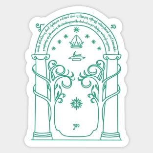 Gate to Moria Sticker